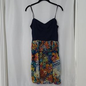Strapless summer dress